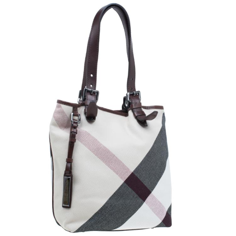 burberry canvas tote handbags