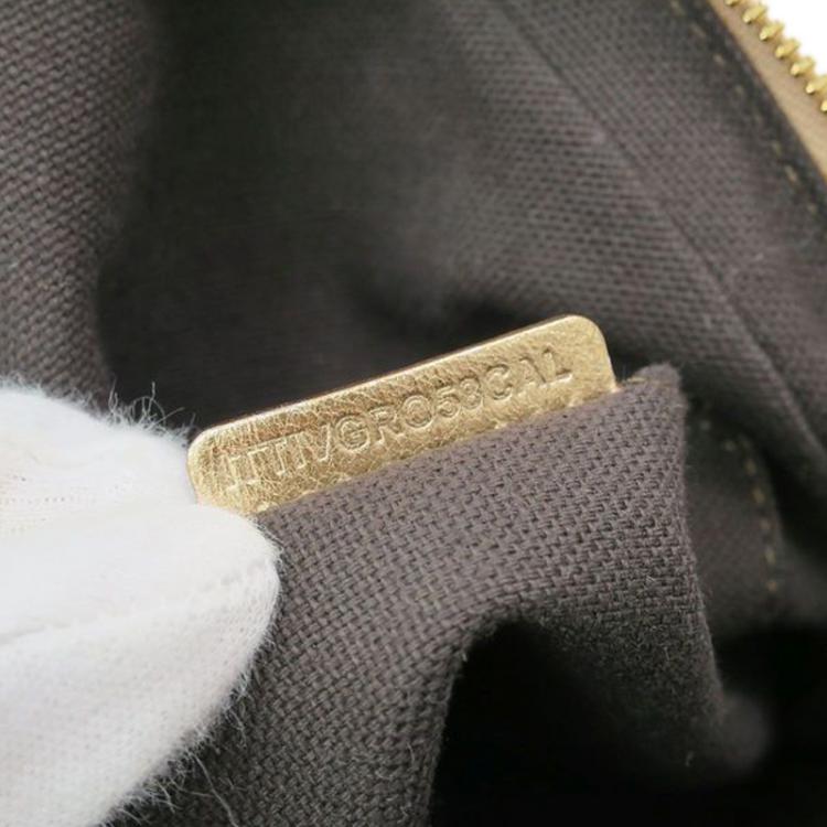Pre Owned Burberry Haymarket Check Coated Canvas Small Thornley Bowling Bag