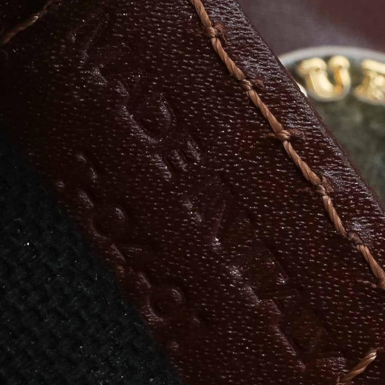 Pre Owned Burberry Brown Coated Canvas Classic Check Shoulder Bag