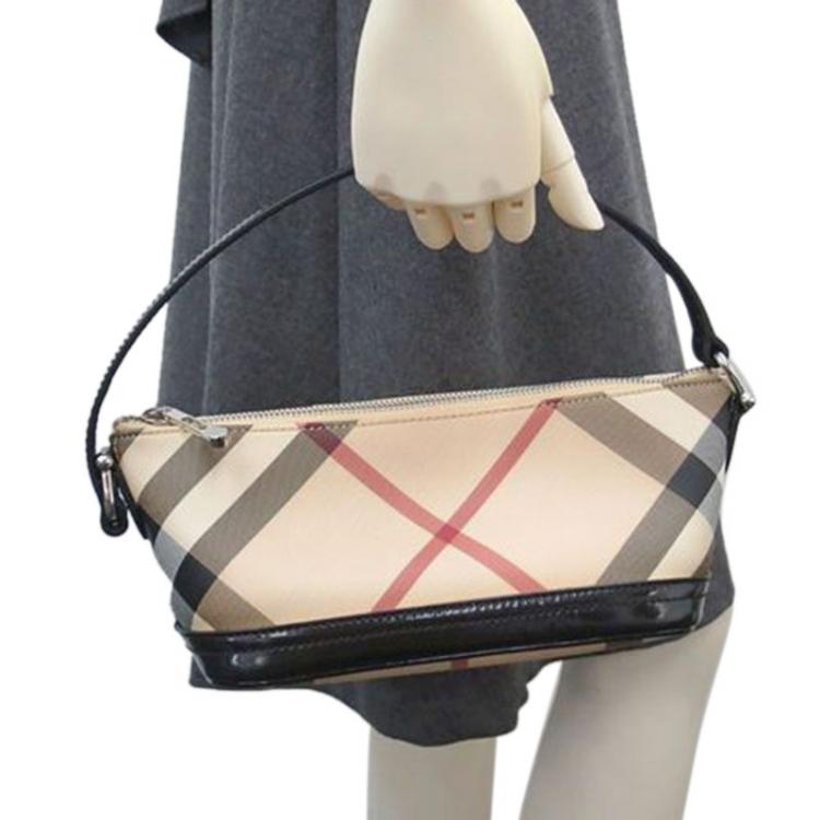 Burberry Nova Check Pochette Mini Shoulder Bag