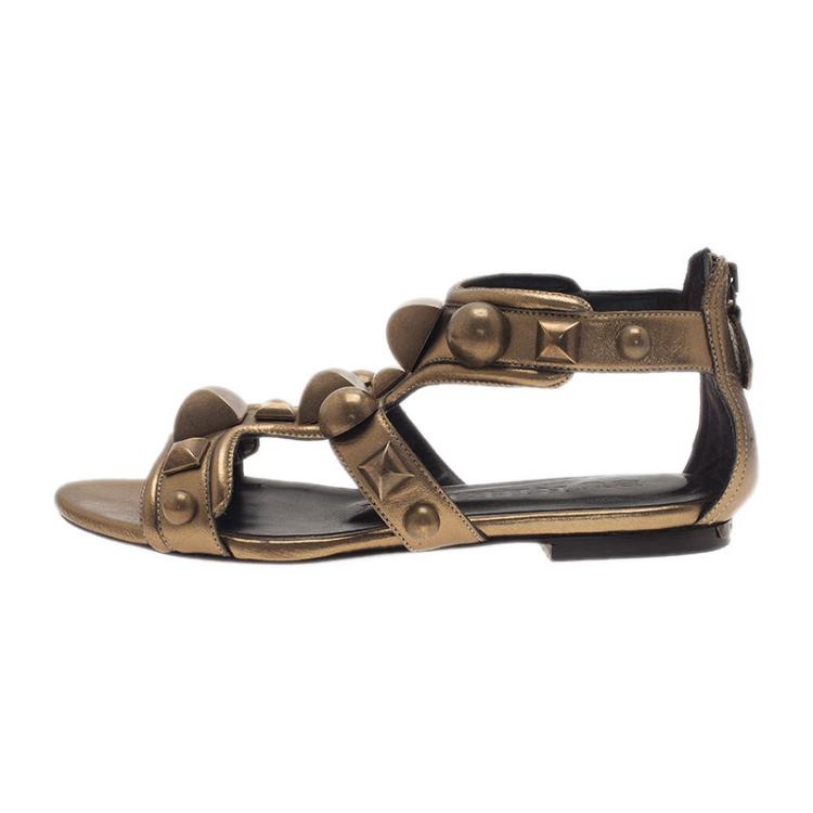 Strappy and Stylish: Burberry Gladiator Sandals