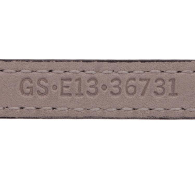 Pre Owned Bvlgari Serpenti Double Coiled Black Leather Bracelet