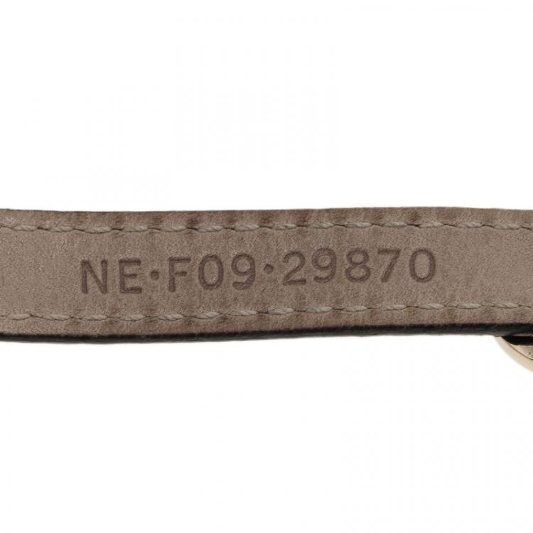 Pre Owned Bvlgari Bvlgari Leather Double Coiled Black Bracelet