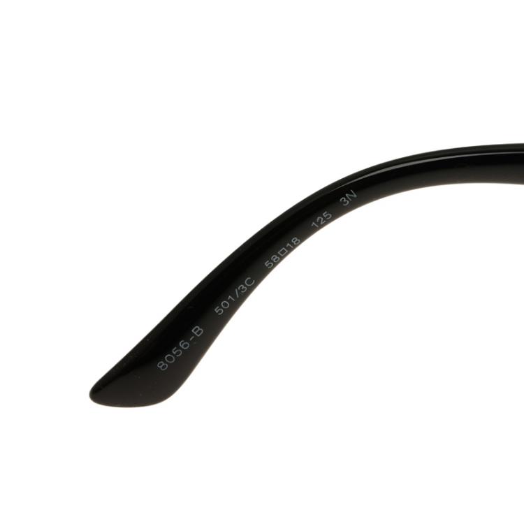 Pre Owned Bvlgari Black Limited Edition Crystal Embellished Sunglasses