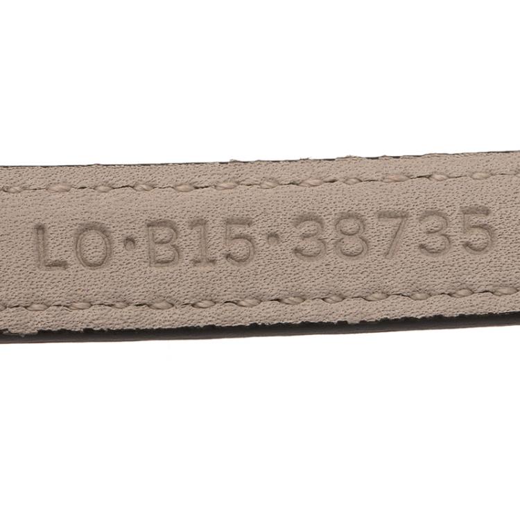 Pre Owned Bvlgari Serpenti Pink Lizard Leather Double Coiled Bracelet