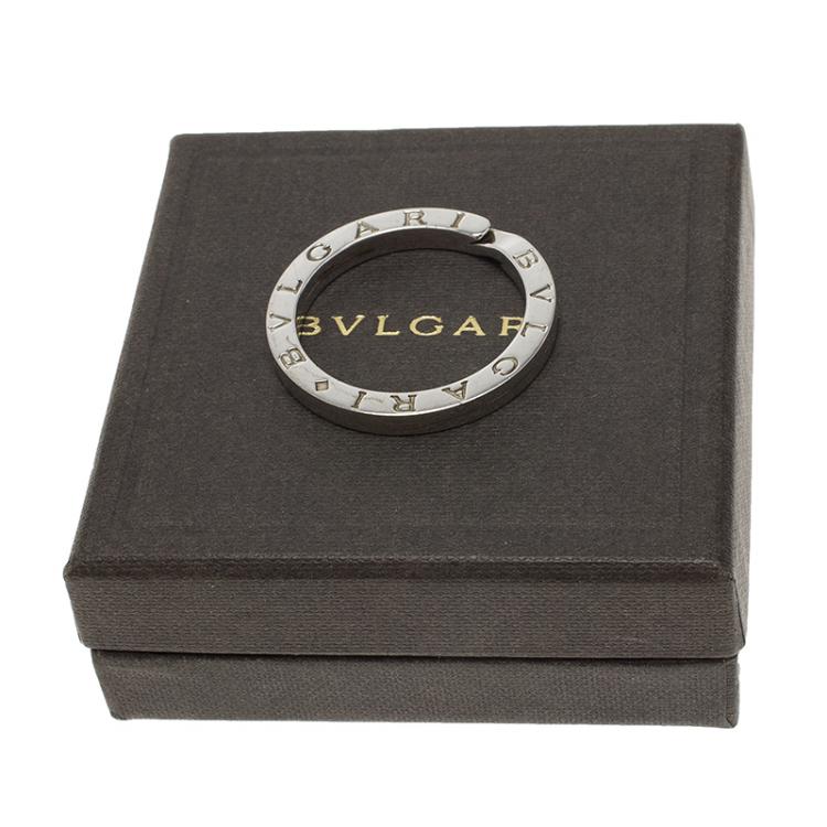 Pre Owned Bvlgari Sterling Silver Keyring