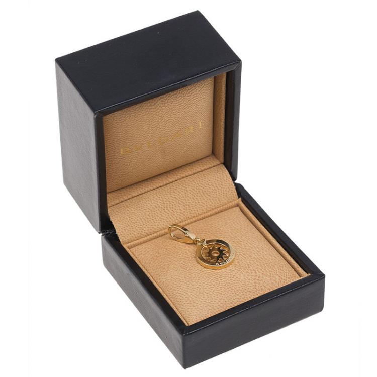 Pre Owned Bvlgari Tondo Sun Yellow Gold Charm