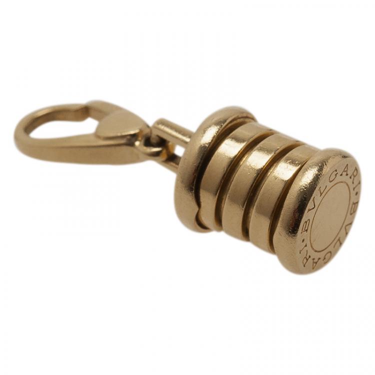 Pre Owned Bvlgari B.zero1 Yellow Gold Charm
