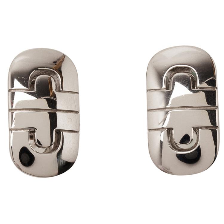 Bvlgari Parentesi White Gold Earrings Bvlgari | TLC