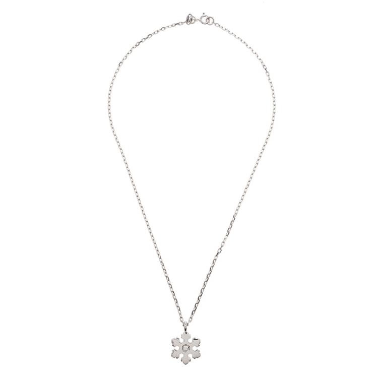 Bvlgari hotsell snowflake pendant