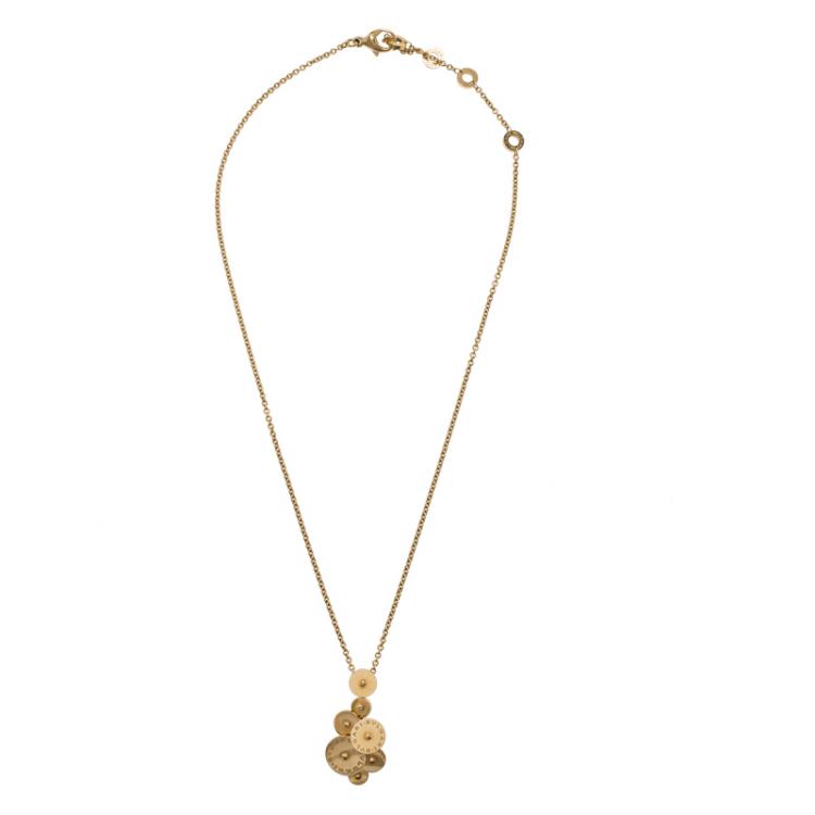 Pre Owned Bvlgari Cicladi Yellow Gold Necklace