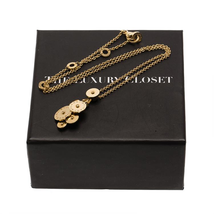 Pre Owned Bvlgari Cicladi Yellow Gold Necklace