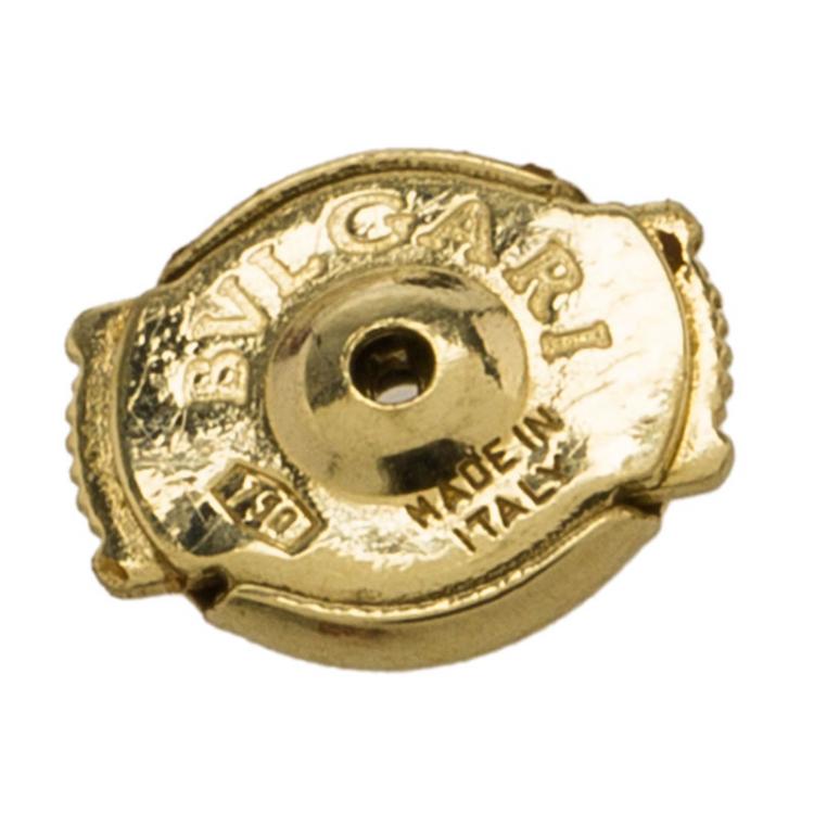 Pre Owned Bvlgari B.Zero1 Yellow Gold Dangle Earrings