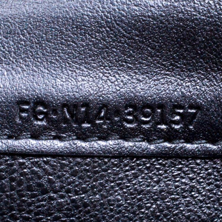 مملوكة مسبقًا Bvlgari Black Leather Forever Crossbody Bag