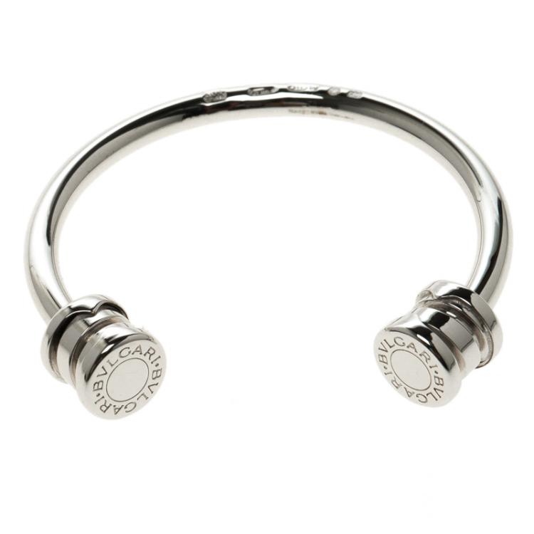 Pre Owned Bvlgari B.Zero1 Silver Key Ring