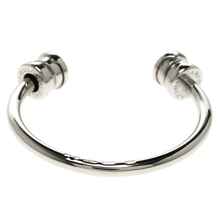 Pre Owned Bvlgari B.Zero1 Silver Key Ring