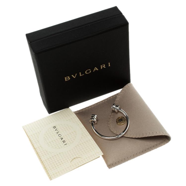 Pre Owned Bvlgari B.Zero1 Silver Key Ring