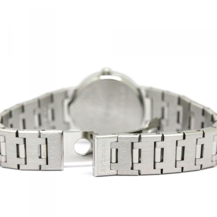 مملوكة مسبقًا Bvlgari Mother of Pearl Stainless Steel Bvlgari Bvlgari Women's Wristwatch 23MM