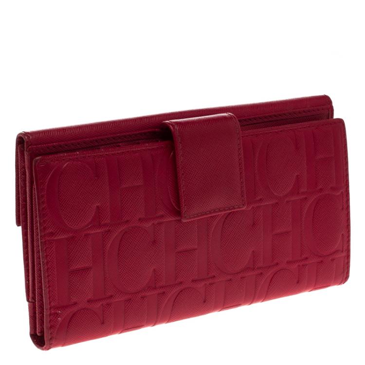 carolina herrera wallet womens