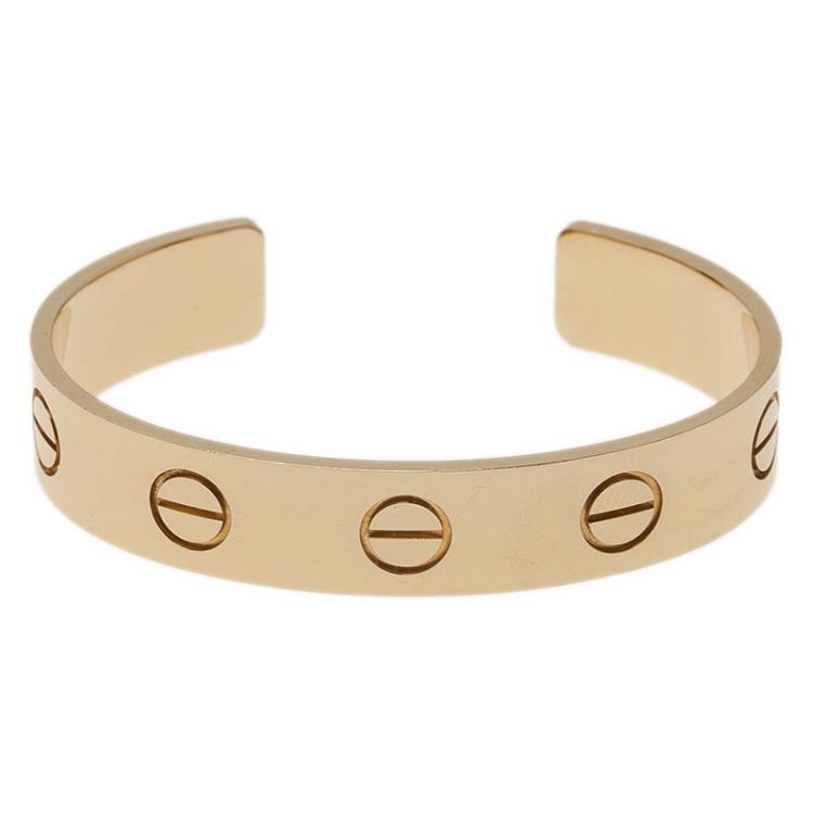 cartier bracelet size 16