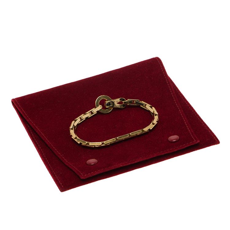 Pre Owned Cartier Agrafe Yellow Gold Bracelet