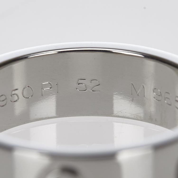 مملوكة مسبقًا Cartier Love Platinum Ring Size 52
