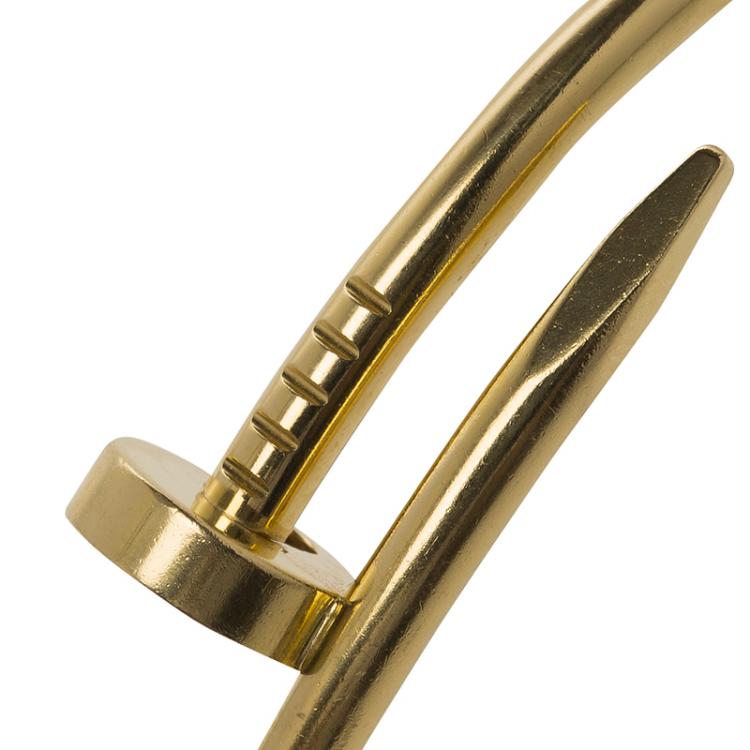 مملوكة مسبقًا Cartier Juste Un Clou 18kt Yellow Gold Bracelet 16cm