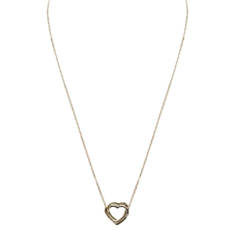 Pre Owned Cartier Trinity 18K 3-Tone Gold Pendant Necklace