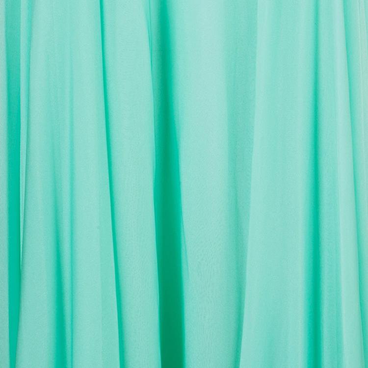 Pre Owned Celine Mint Sleeveless Jersey Dress L