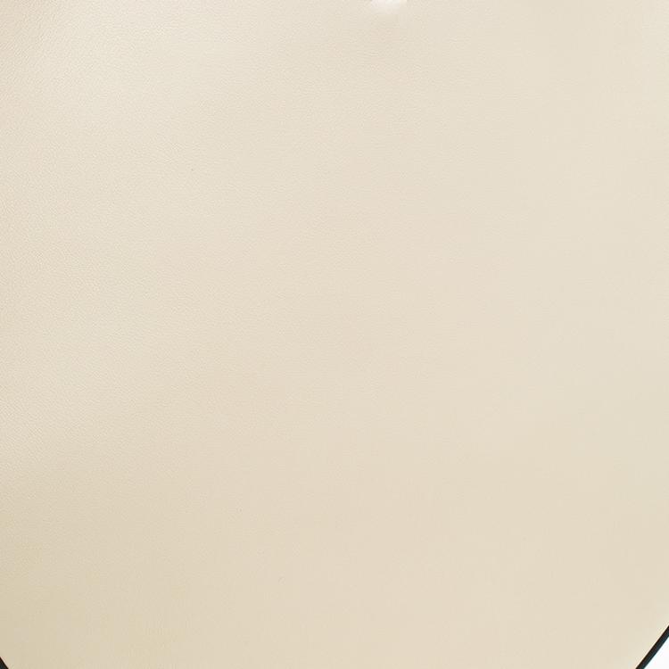 Pre Owned Celine Beige/Black Smooth Calfskin Leather Medium Seashell Hobo