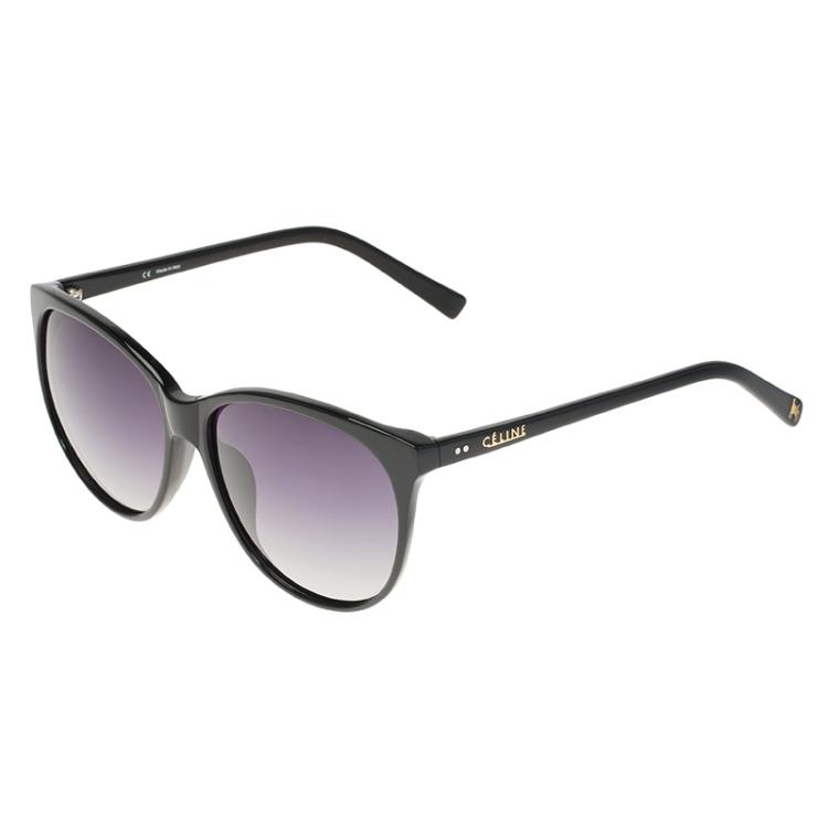 Pre Owned Celine Black Cat Eye Sunglasses