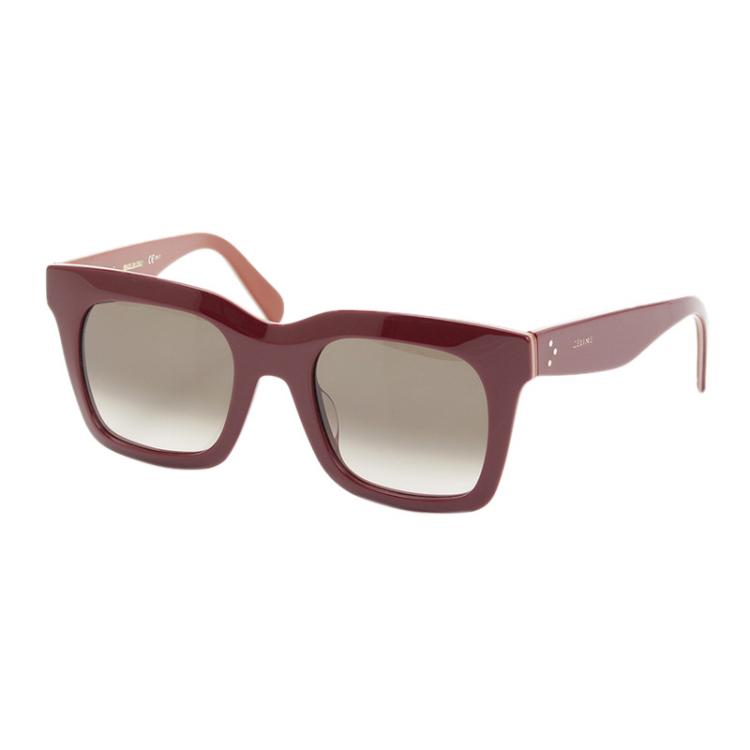 Pre Owned Celine Red CL41411 Square Sunglasses