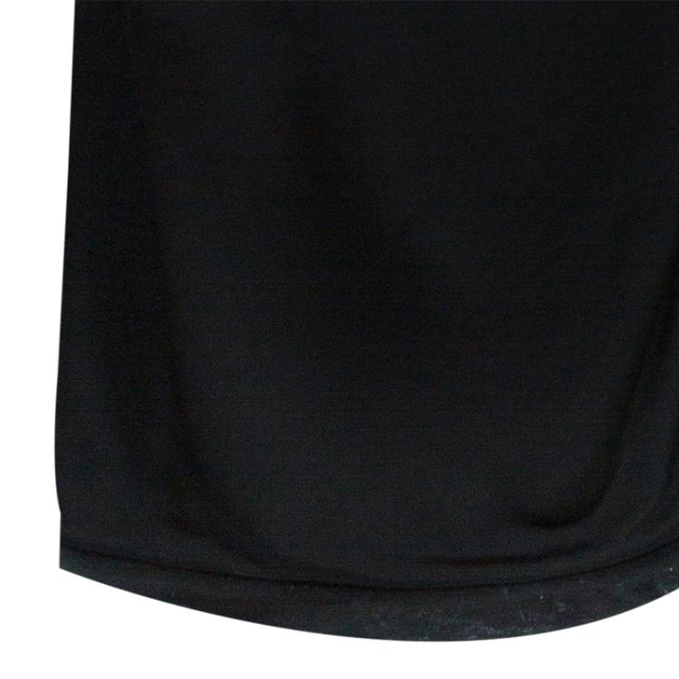 Pre Owned Celine Black Long Sleeve Maxi Dress M
