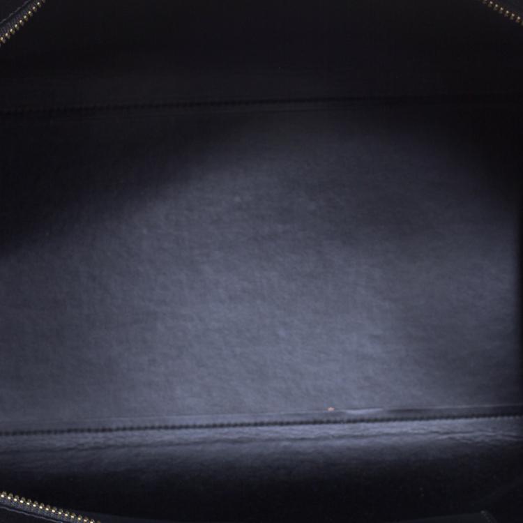 Pre Owned Celine Tri Color Leather and Suede Large Trapeze Tote