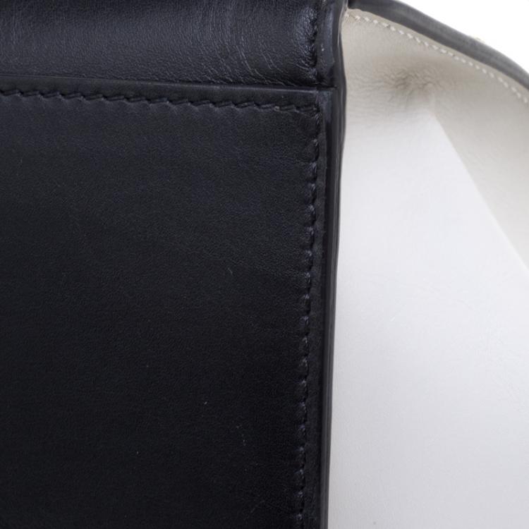 Pre Owned Celine Tri Color Leather and Suede Large Trapeze Tote