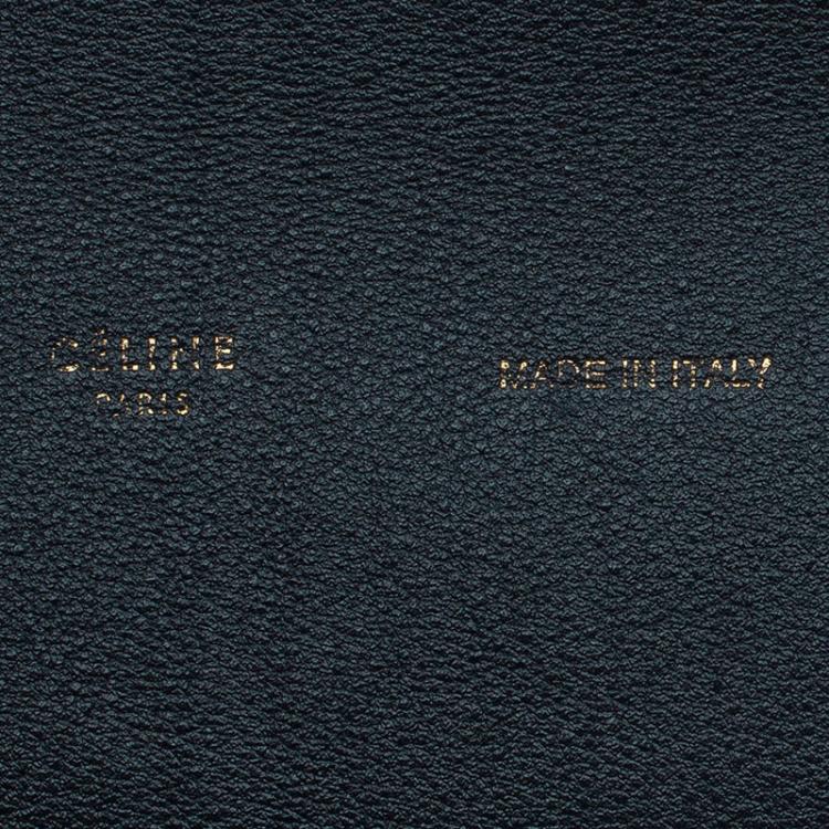 Pre Owned Celine Tri Color Leather and Suede All Soft Shoulder Bag