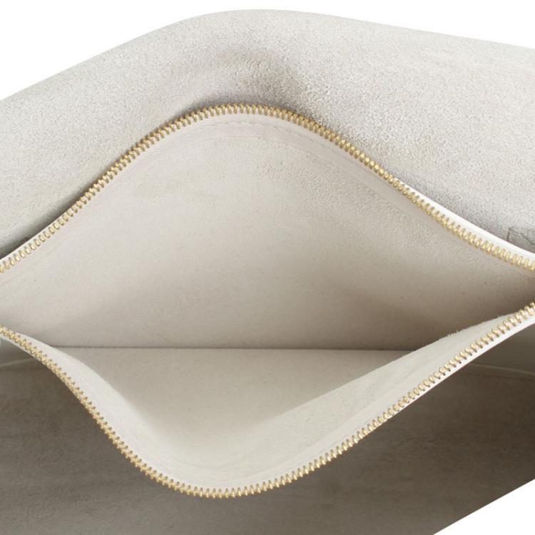 Pre Owned Celine White Calfskin Leather Bum Waist Bag