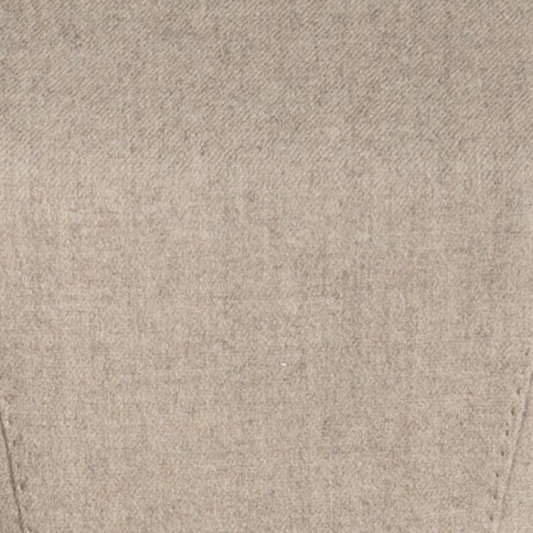 مملوكة مسبقًا CH Carolina Herrera Beige Wool Cap Sleeve Sheath Dress S