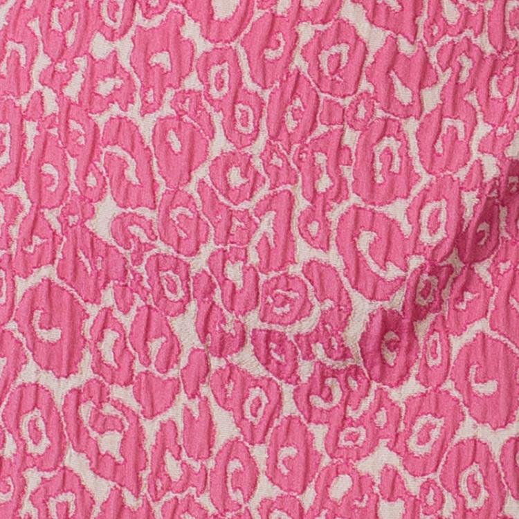 مملوكة مسبقًا CH Carolina Herrera Pink Leopard Print Sleeveless Dress L