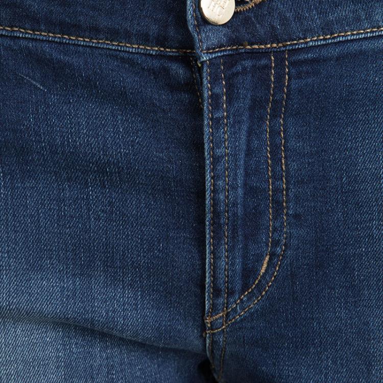 Pre Owned CH Carolina Herrera Indigo Denim Skinny Jeans M