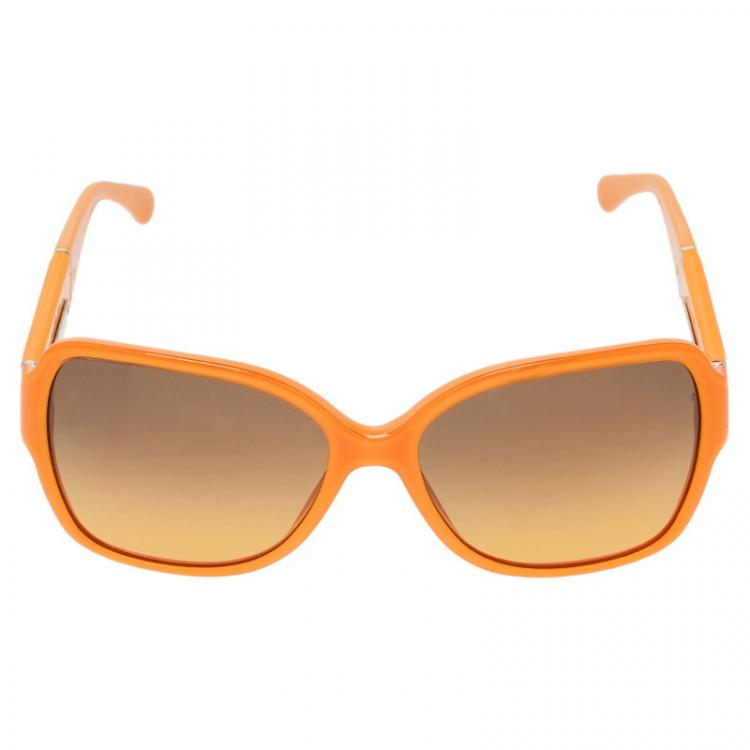 Chanel Orange 5229Q Oversized Sunglasses Chanel