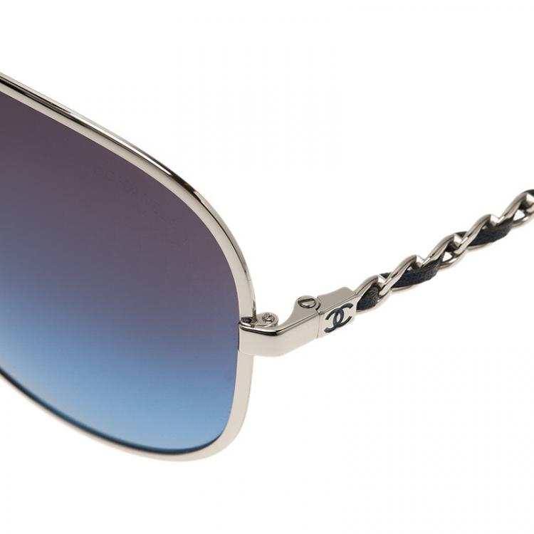 chanel purple sunglasses