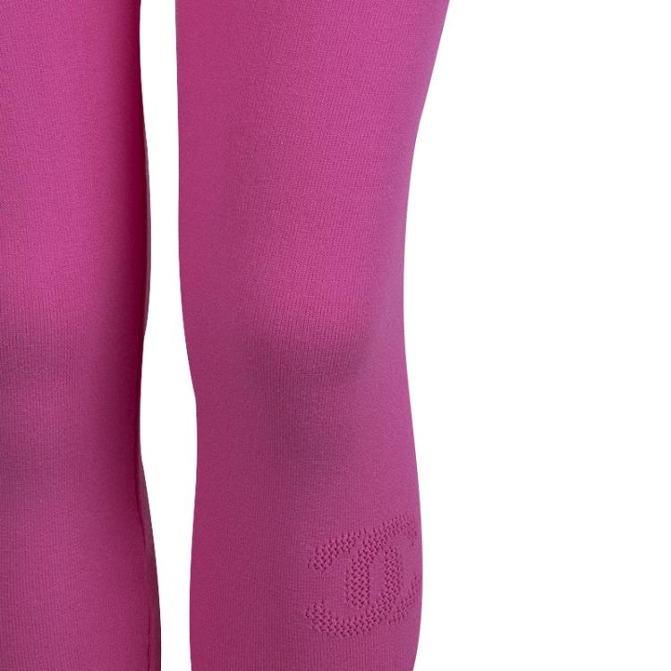 مملوكة مسبقًا Chanel Pink Knit Leggings M