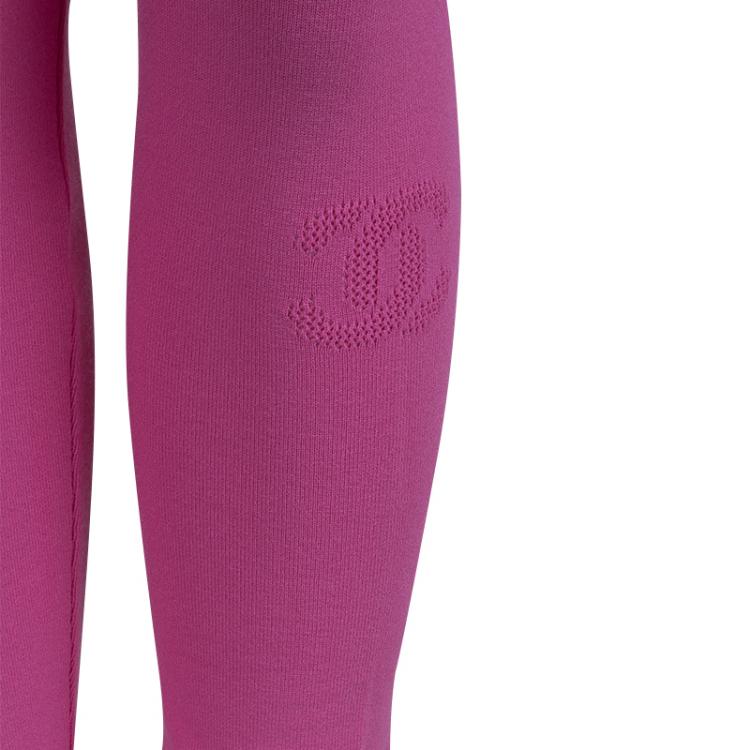 مملوكة مسبقًا Chanel Pink Knit Leggings M