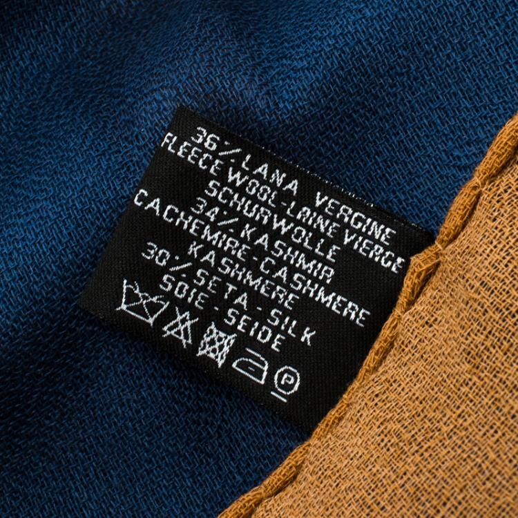 مملوكة مسبقًا Chanel Multicolor Wool and Cashmere Jewelry Stole 