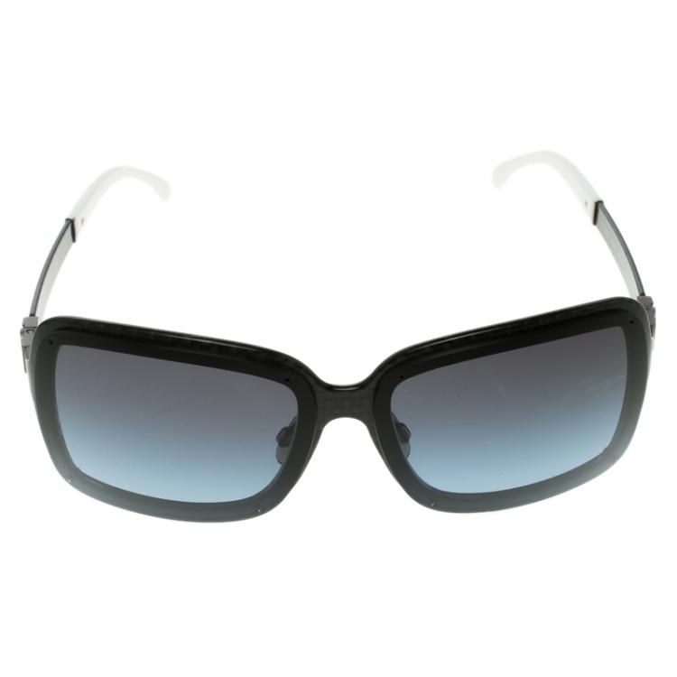 Chanel Black 4198 CC Logo Square Sunglasses Chanel