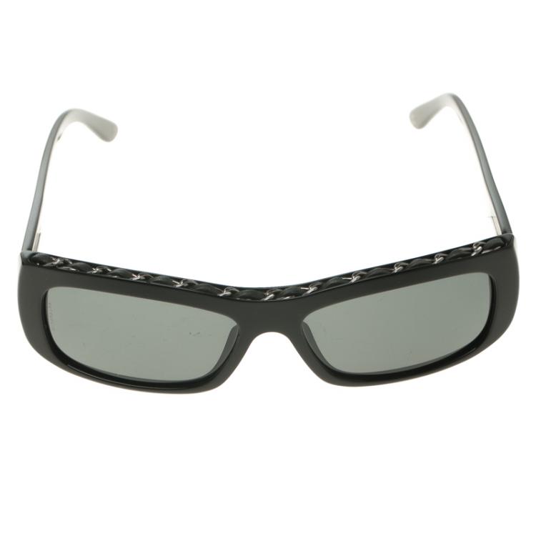 Chanel Black 5130Q Square Sunglasses Chanel