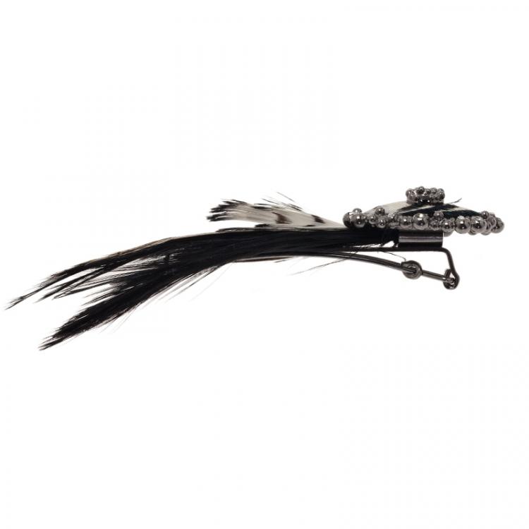 Pre Owned Chanel Feather Hair Clip