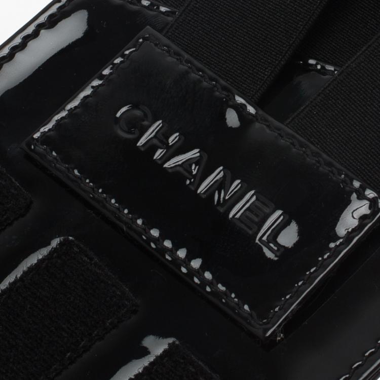 Pre Owned Chanel Black Quilted Leather Corset Belt 90 CM