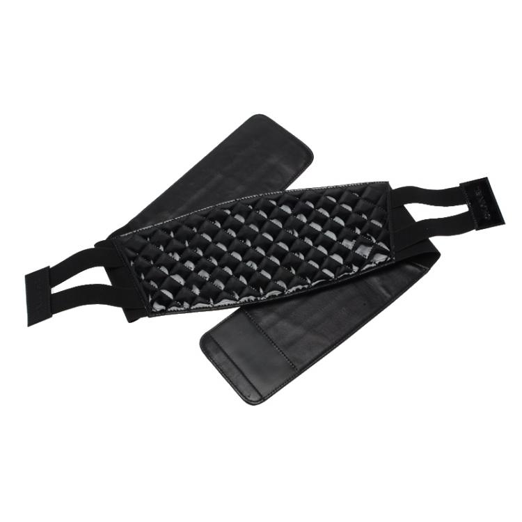 Pre Owned Chanel Black Quilted Leather Corset Belt 90 CM